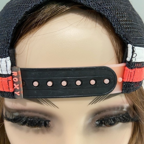 Roxy Life is better at the beach hat black one size adjustable unisex - Picture 7 of 11